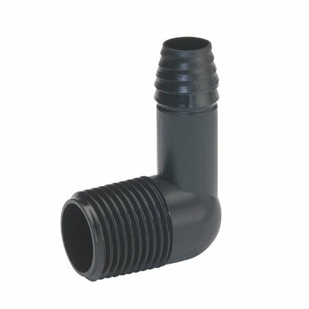 STREAMLINE ELBOW 1/2 in. BARB X1/2 in. M 169-528